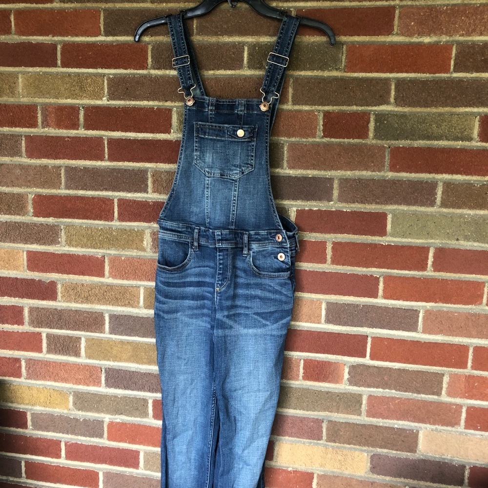 Abercrombie kids Girls Teen Denim Overalls